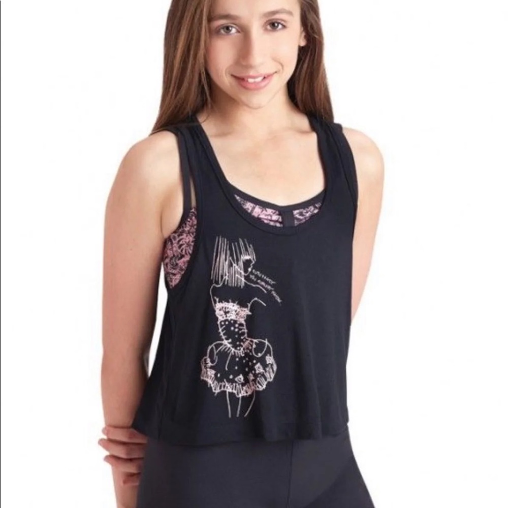 BNWT Betsy Johnson by Capezio Tank Top